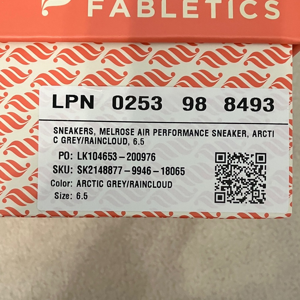 Fabletics Gray Melrose Air Performance Sneakers N… - image 7